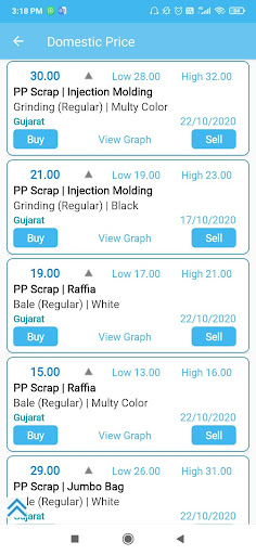 Plastic Scrap Wala Price News Screen 2