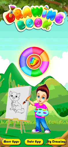 Android application Coloring Cat Funny Kitty screenshort