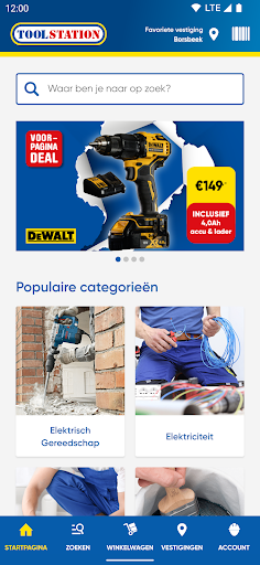Android application Toolstation - bouwen & klussen screenshort