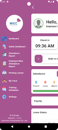 MICC HRM Primato Screen 2