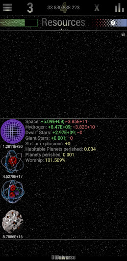 Android application Owniverse screenshort