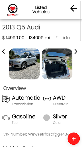 Iownmycar Screen 2