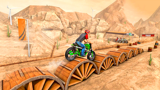 Motocross Dirt Bike Trial Tricks Master 5 APK screenshots 5