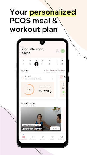 Screenshot of Cysterhood: PCOS Weight Loss