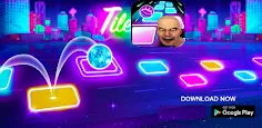 skibidi toilet music tiles hop - Screenshot 4