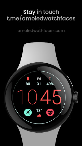 Simple Digital Watch Face screenshot 4