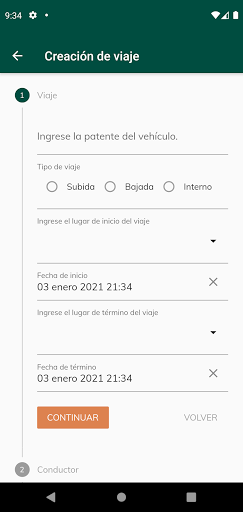 Viaje Seguro Collahuasi Screen 2
