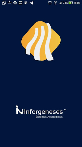Android application Aluno Unisulma screenshort