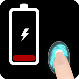 fake finger battery charger icon