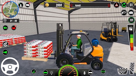 US Forklift Simulator Game JCB 3