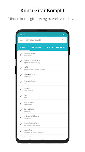 Android application Kunci Gitar Indonesia Lengkap screenshort