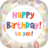 Happy Birthday Greetings Card Maker icon