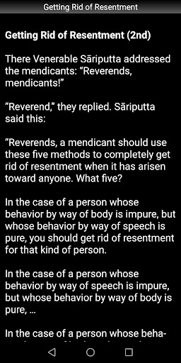 Getting Rid of Resentment Screen 3