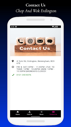 Chop And Wok Erdington Screen 2