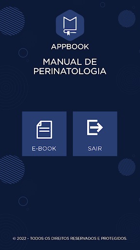 Android application Manual de Perinatologia screenshort