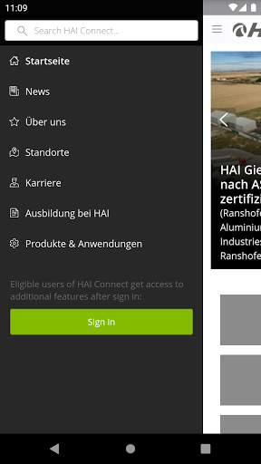 HAI Connect Screen 2