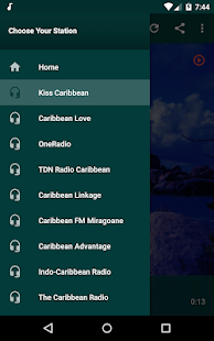 Caribbean Music Radio - Islands Music Screenshot