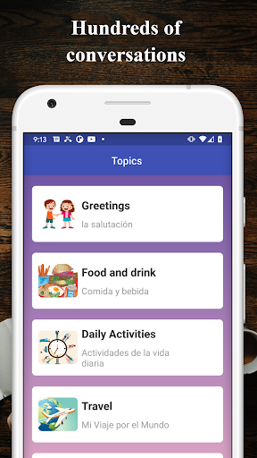 Screenshot of Korean Flashcards