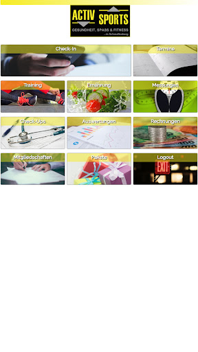 Android application ACTIV SPORTS screenshort