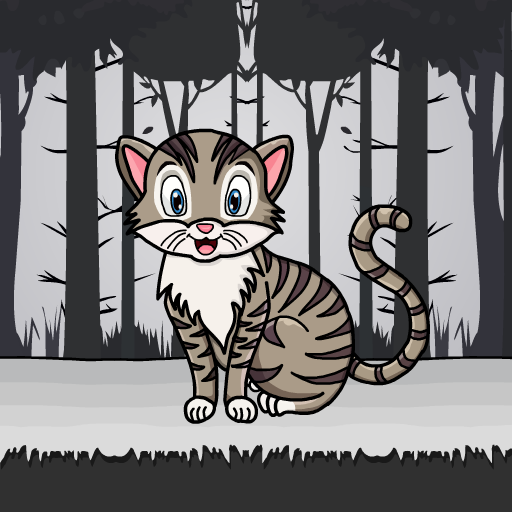 Cute Cat Rescue From Cage logo