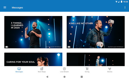 Screenshot of Rise Church