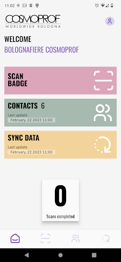 Cosmoprof Smart Scan App Screen 2