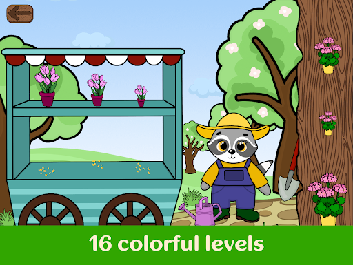 Android application KiddoSpace Seasons - learning screenshort