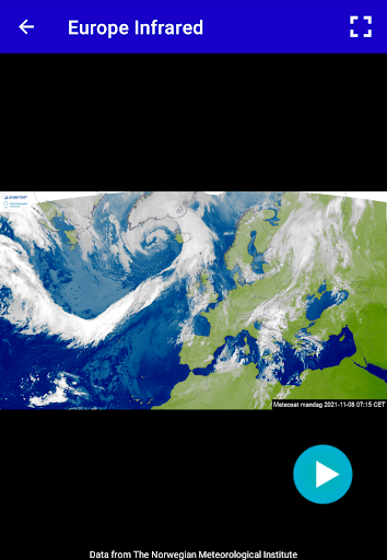 Weather radar Norway