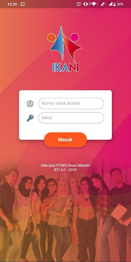 Android application MyNusa Alumni screenshort