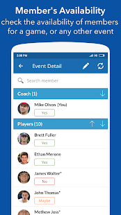 InstaTeam Sports Team Management for team managers