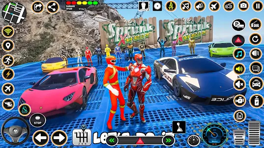 Spider Car Stunt Game Car Game