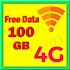 Free Internet 100 GB Data - Free MB  4G data prank 1.1.0