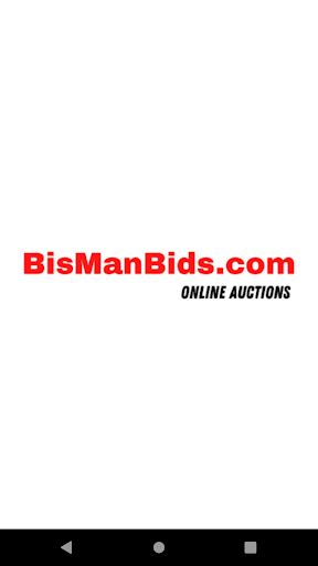 Android application Bisman Bids screenshort