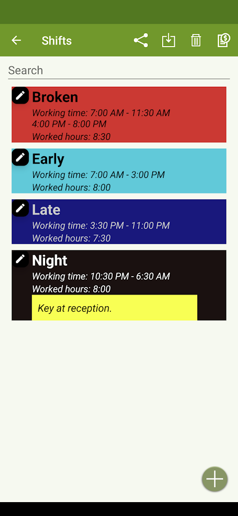 Shift Work Calendar - FlexRのおすすめ画像3