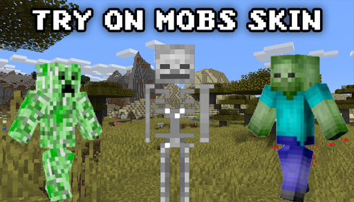 Android application Mobs skins for Minecraft PE screenshort