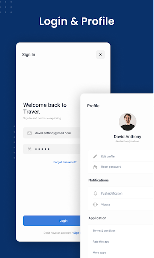 Traver - City & Travel App Screen 3