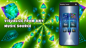 Game screenshot Morphing Tunnels Visualizer apk download