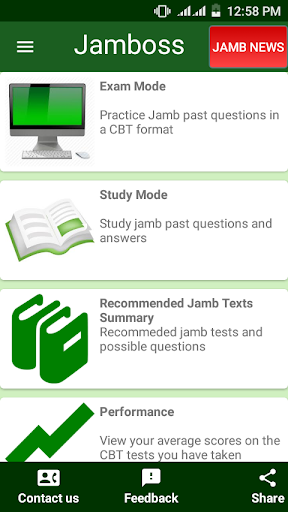 Jamboss JAMB CBT  POST-UTME