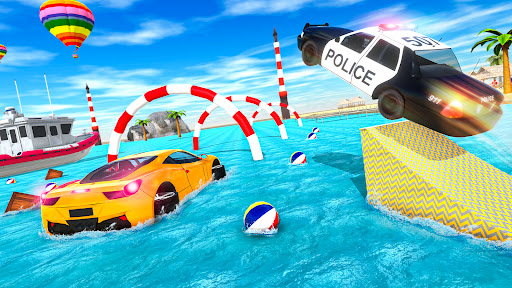 Android application Water Surfing: Cop Simulator screenshort
