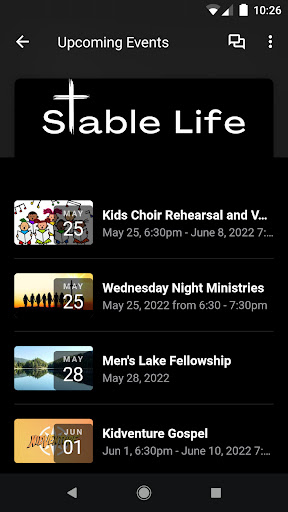 Stable Life Worship Center Screen 3