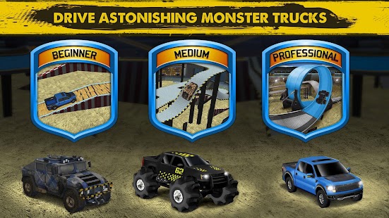 3D Monster Truck Parking Game Screenshot