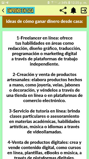 Emprende desde casa Screen 3