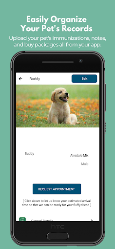 Android application Wags Pet Retreat screenshort