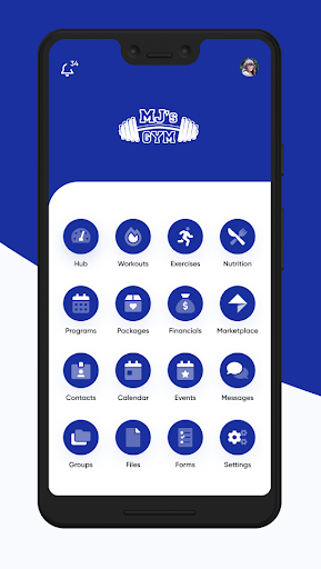 Android application MJs Coaching screenshort