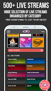 VOKO Radio PRO - Internet Radio Captura de tela
