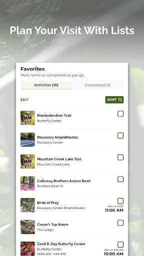 Screenshot of Callaway Resort & Gardens