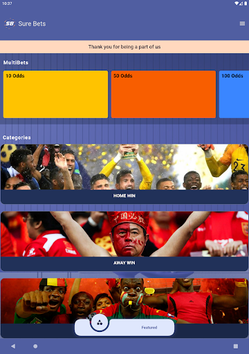 SURE BETS - Approved