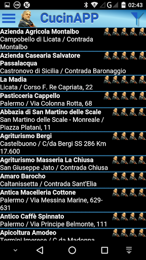 CucinArtusi.it WebApp (CucinAp Screen 2