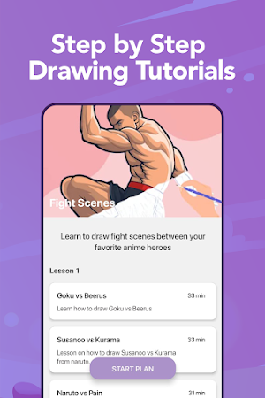 Game screenshot Learn to Draw Anime by Steps hack