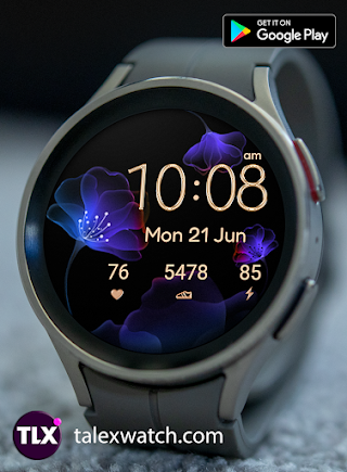 Bloomy Digital Watch Face screenshot 4